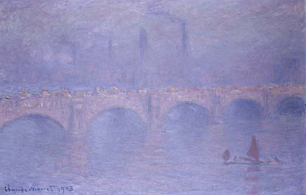 Waterloo Bridge, Misty Sunshine