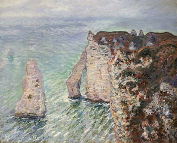L'Aiguille and The Porte D'Eval, Etretat