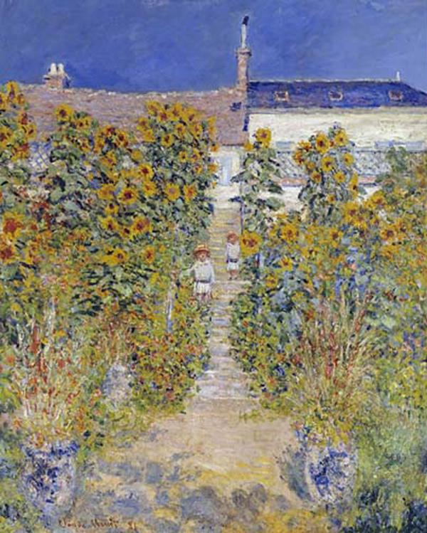 The Artist's Garden at Vetheuil
