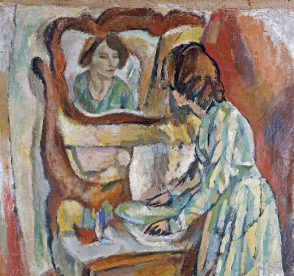 Woman At Her Toilet