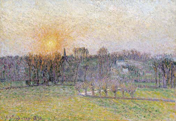 Sunset, Bazincourt