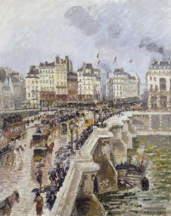 The Pont Neuf On a Rainy Afternoon