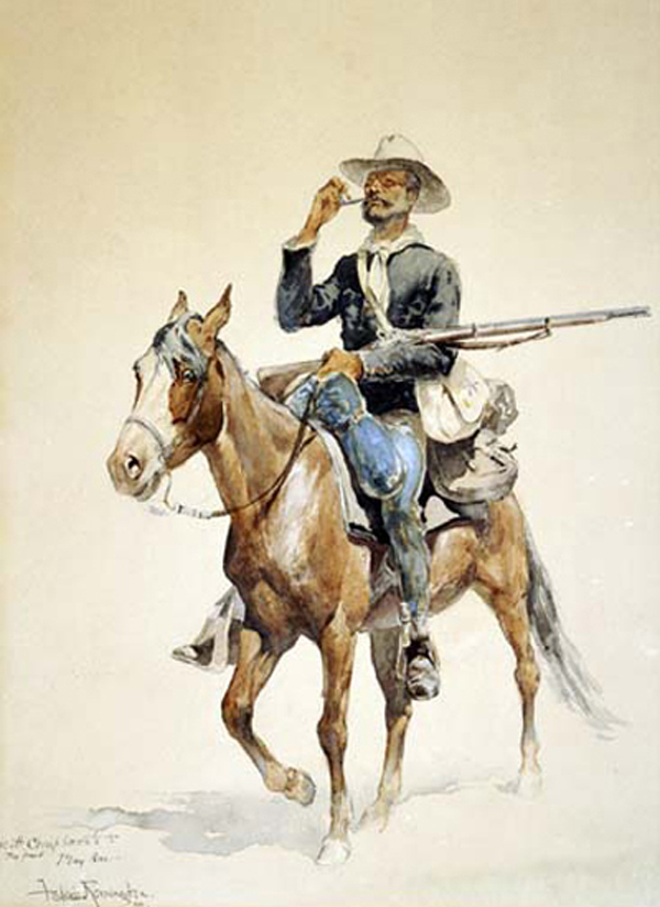 A Mounted Infantryman