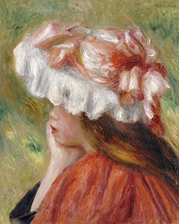 Head of a Young Girl In a Red Hat