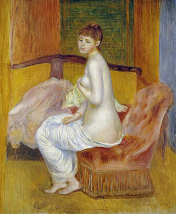 Seated Nude, Resting