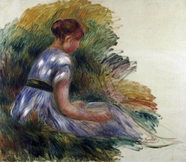 Alice Gamby in the Garden
