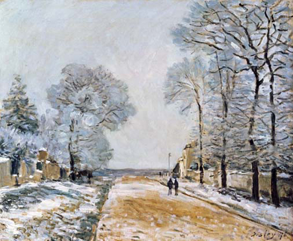 La Route, Effet De Neige (Marly-Le-Roi)