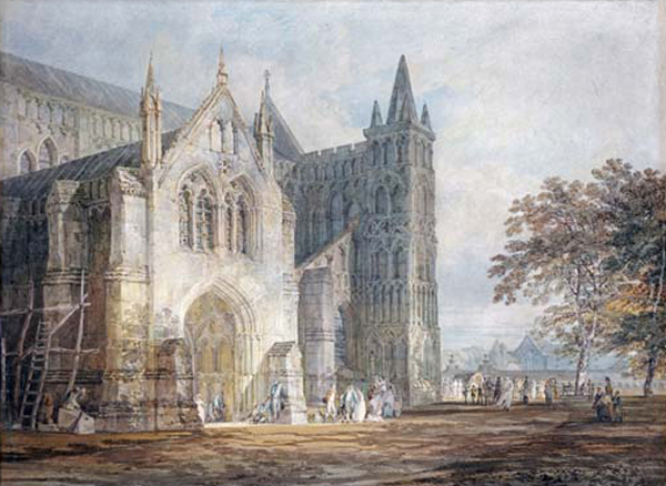 The North Porch of Salisbury Cathedral