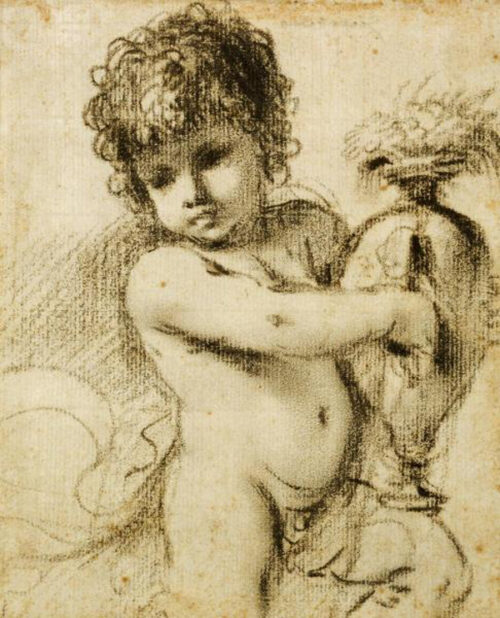 A Putto with a Vase