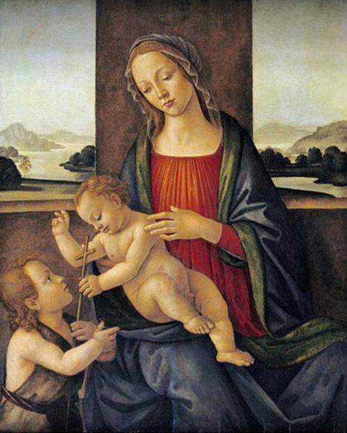 The Madonna and Child With The Infant Saint John The Baptist