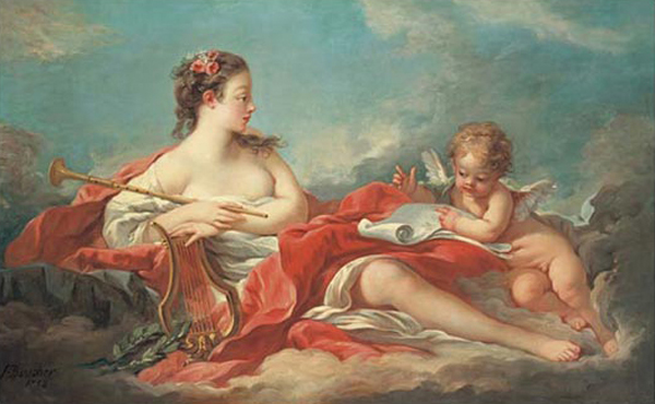 Erato, The Muse of Love Poetry