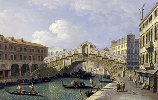 The Rialto Bridge, Venice