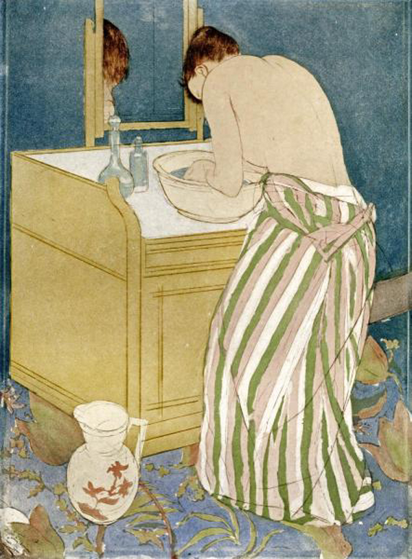Woman Bathing