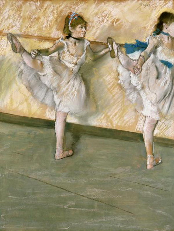 Dancers At the Bar