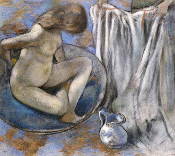 Woman In The Tub