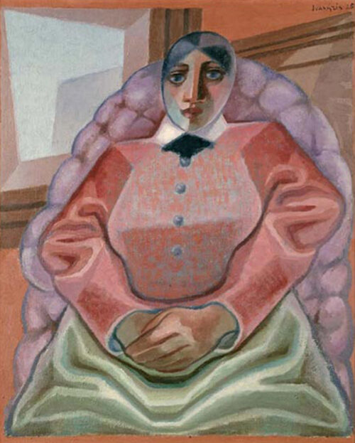 Woman In An Armchair