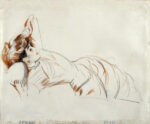 An Elegant Lady Reclining