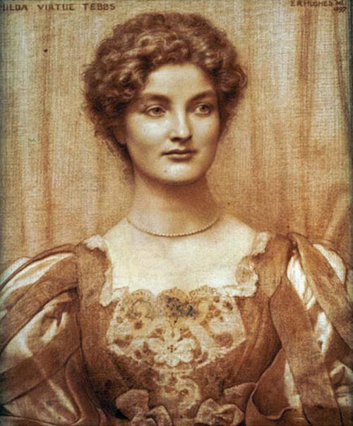 Portrait of Hilda Virtue Tebbs