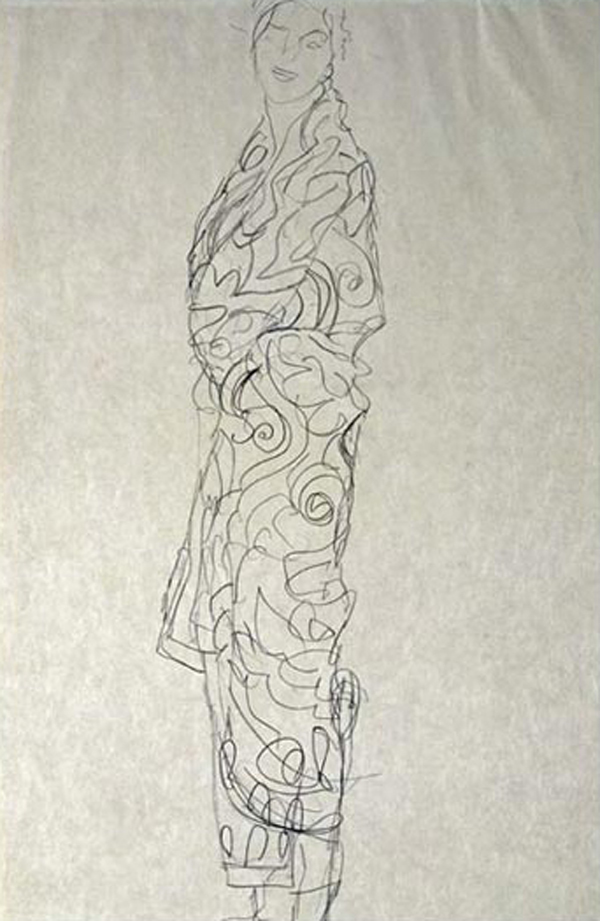 Woman In a Kimono
