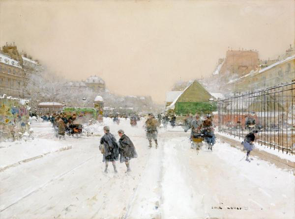 Paris In The Snow