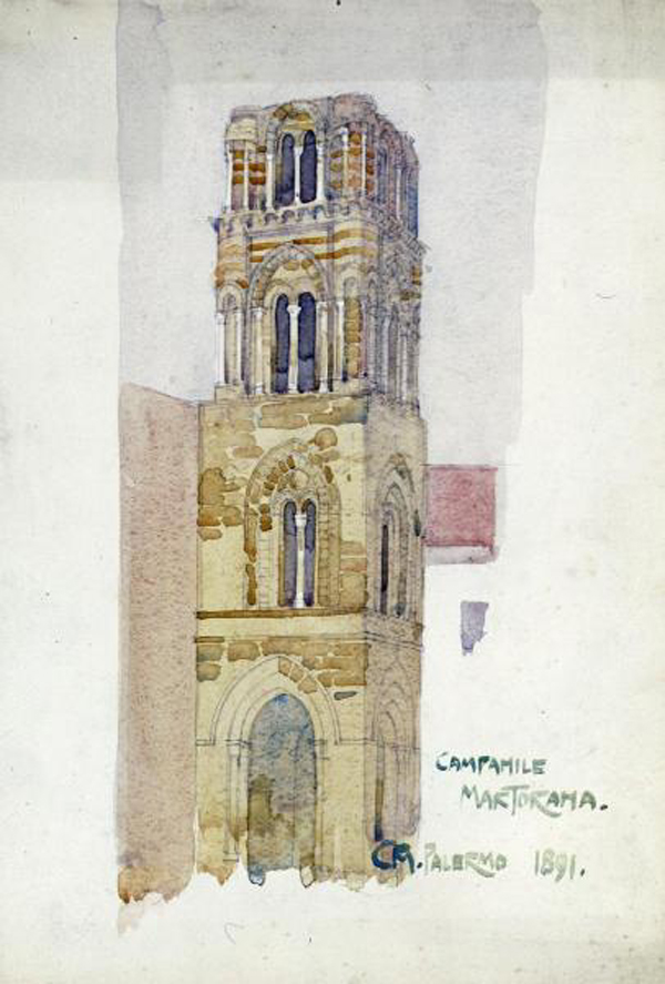 Palermo, Campanile Martorana, 1891