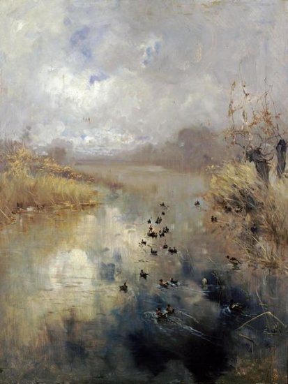 Ducks On a Lake
