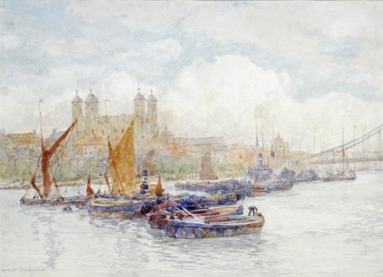 The Tower of London From the Thames