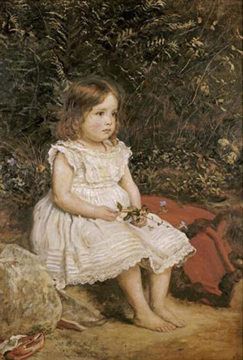Portrait of Eveline Lees As a Child