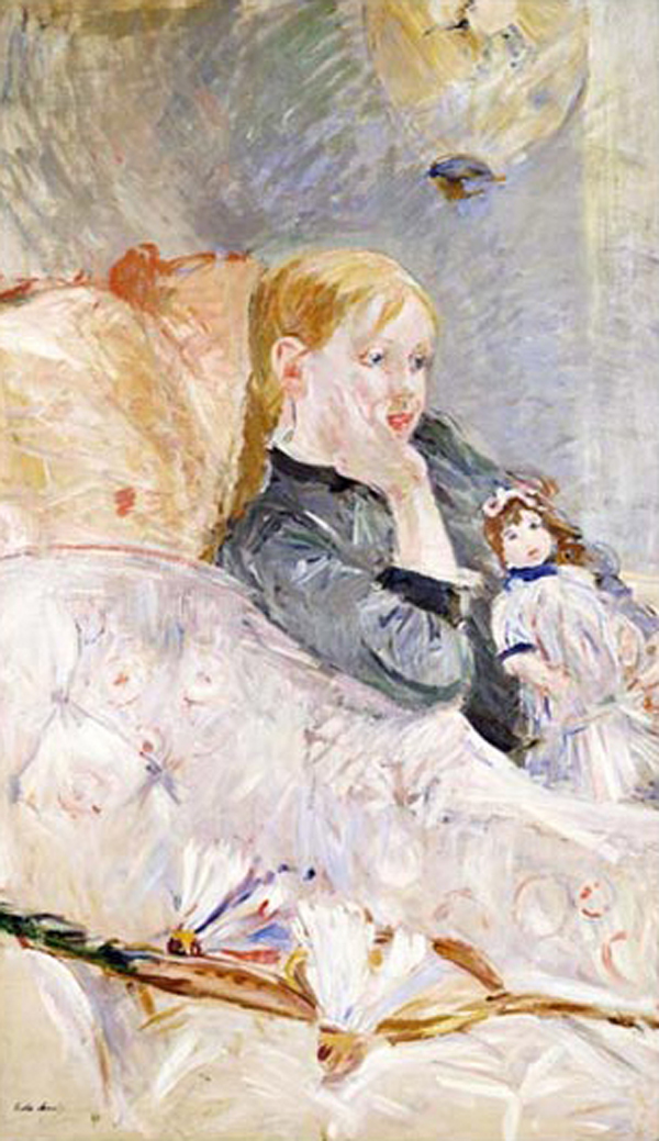 Young Girl With a Puppet