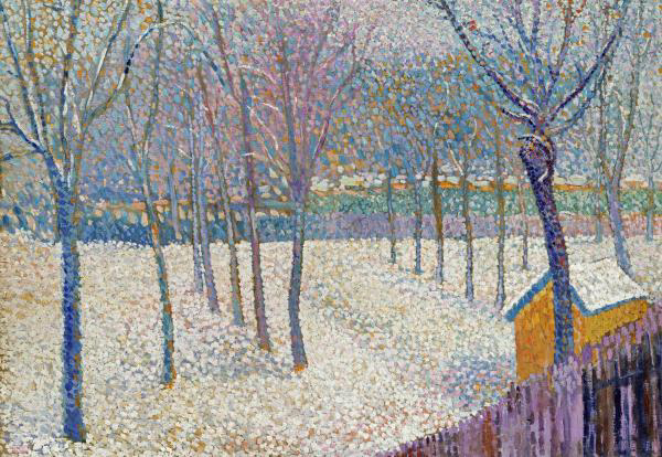 The Orchard in the Snow