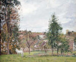 Landscape With a White Horse