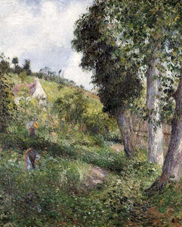 Landscape 'With Cabbage' Near Pontoise