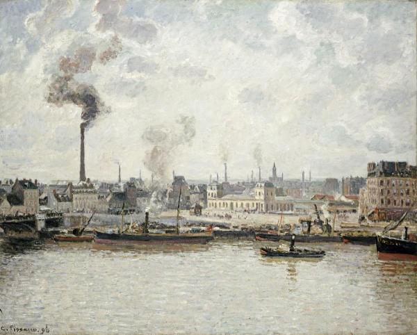 Quay at Saint Sever, Rouen