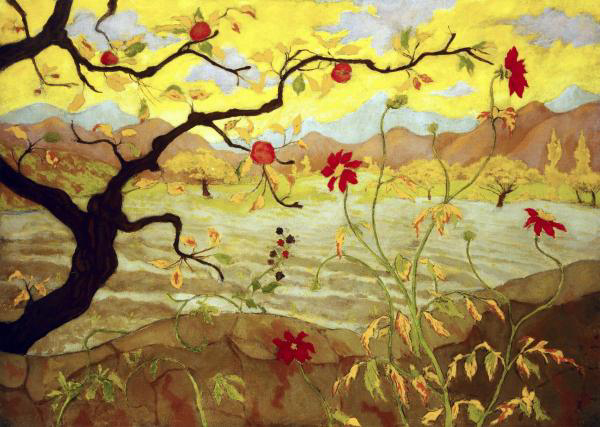 Apple Tree with Red Fruit 1902