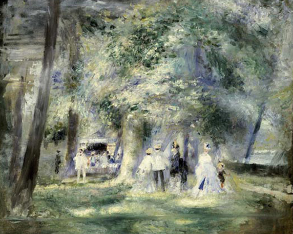 In The Park at Saint-Cloud