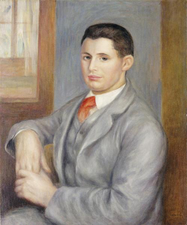 Young Man with a Red Tie
