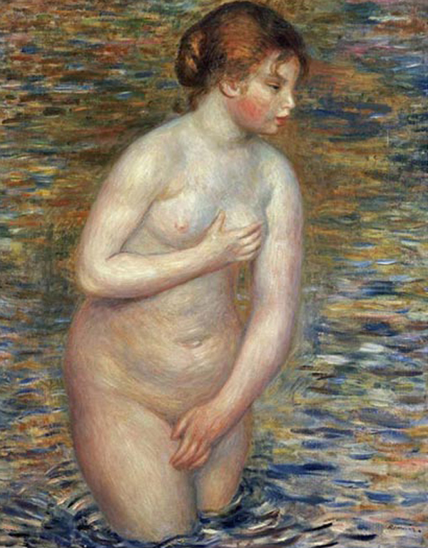 Nude In The Water