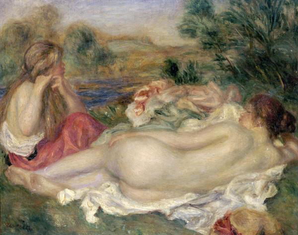Two Bathers