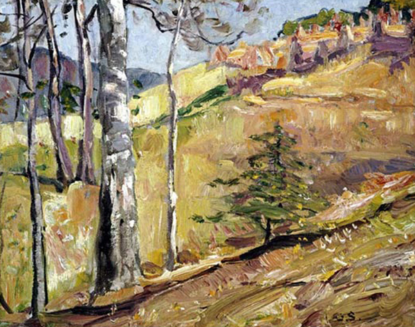 Spring Hillside