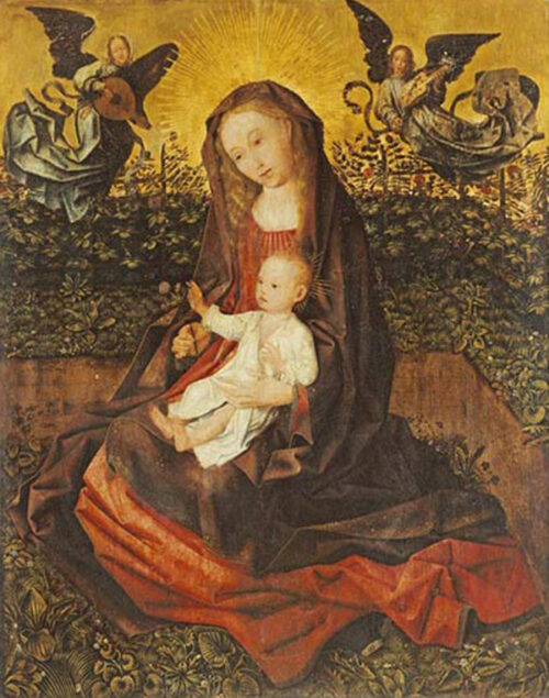 The Virgin and Child With Two Music-Making Angels