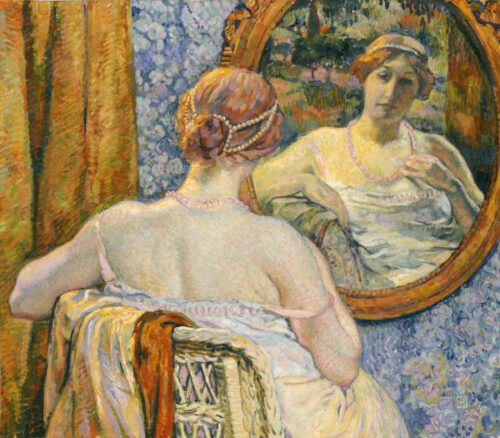 Woman In a Mirror