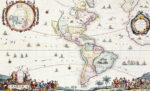 Map of the Americas, 1696