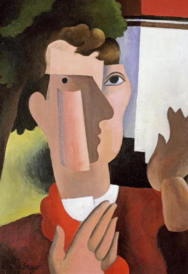 Man with a Red Scarf