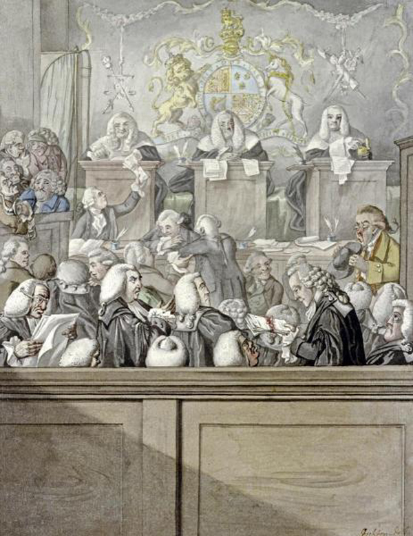 The Lawyers All Alive in Westminster Hall