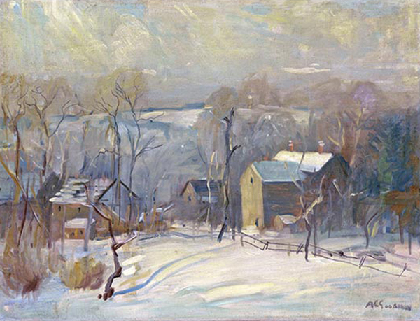 Village In the Snow