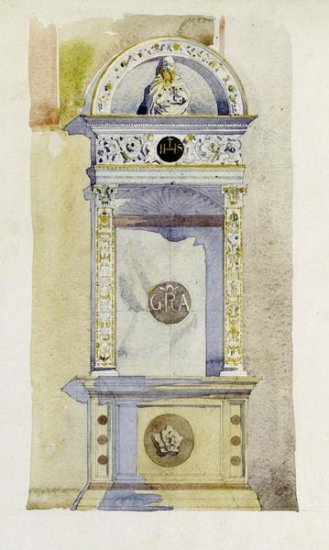 Certosa di Pavia - Study of a Jesuit Altar