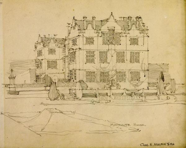 Somerset, Montacute House, 1895