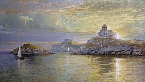 Harbor Entrance on Bull Point, Newport, Rhode Island
