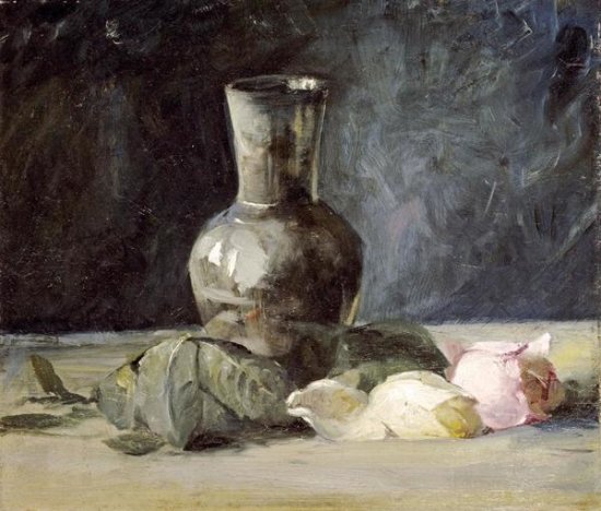 Vase and Roses