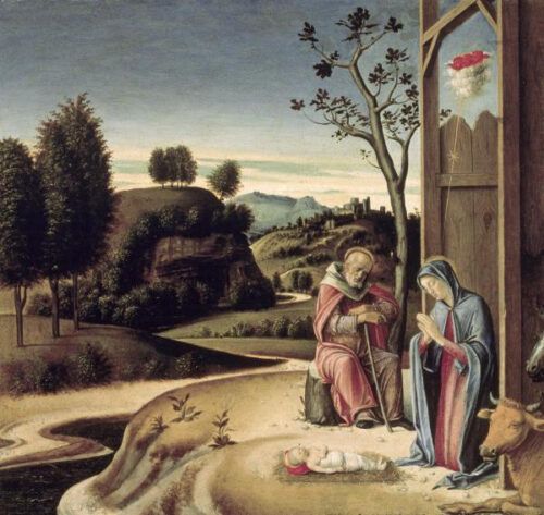 Birth of Jesus (from the Pala Pesaro)